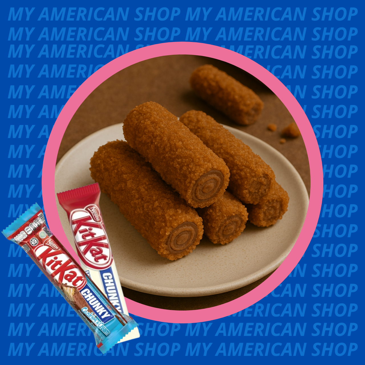 Recette : Kit Kat rolls 🍫