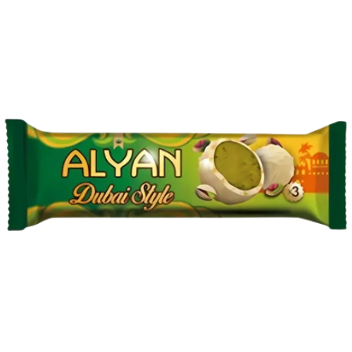 Alyan Dubai White Chocolate Truffles with Pistachio & Knafeh - My American Shop