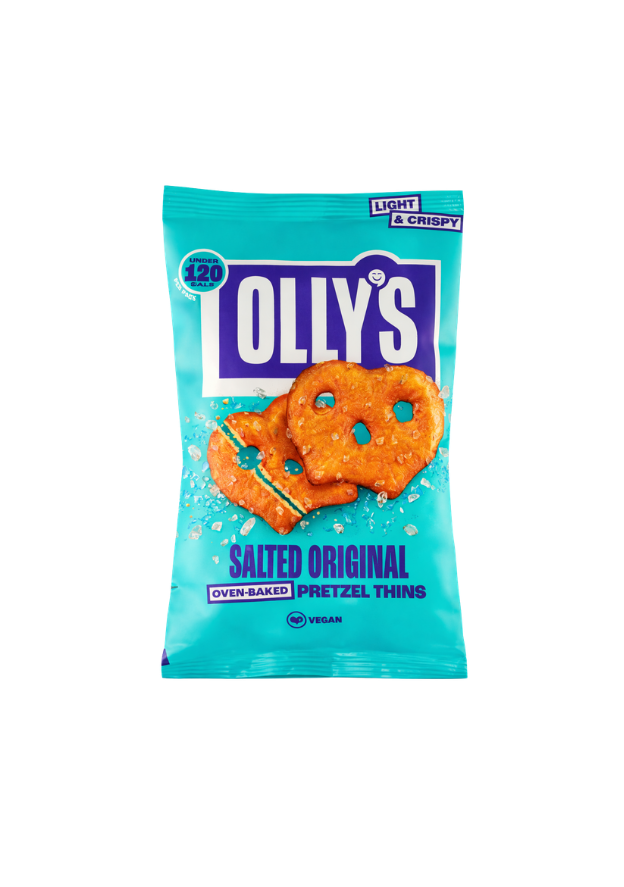 Olly's Pretzel Thins Salted Original Small - My American Shop