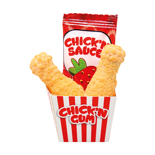 Funnycandy Chick'N Gum Bubble Gum - My American Shop