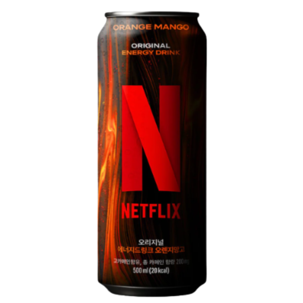 Netflix Original Energy Drink Orange Mango - My American Shop