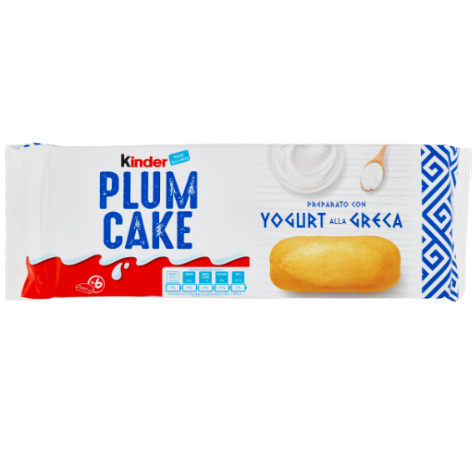 Kinder Plumcake Yogurt - My American Shop