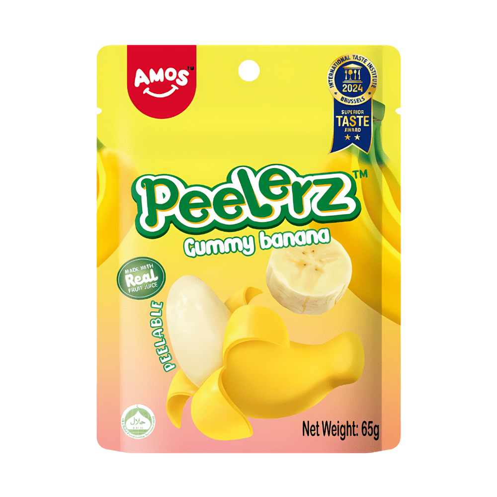 Amos Peelerz Gummy Banana - My American Shop