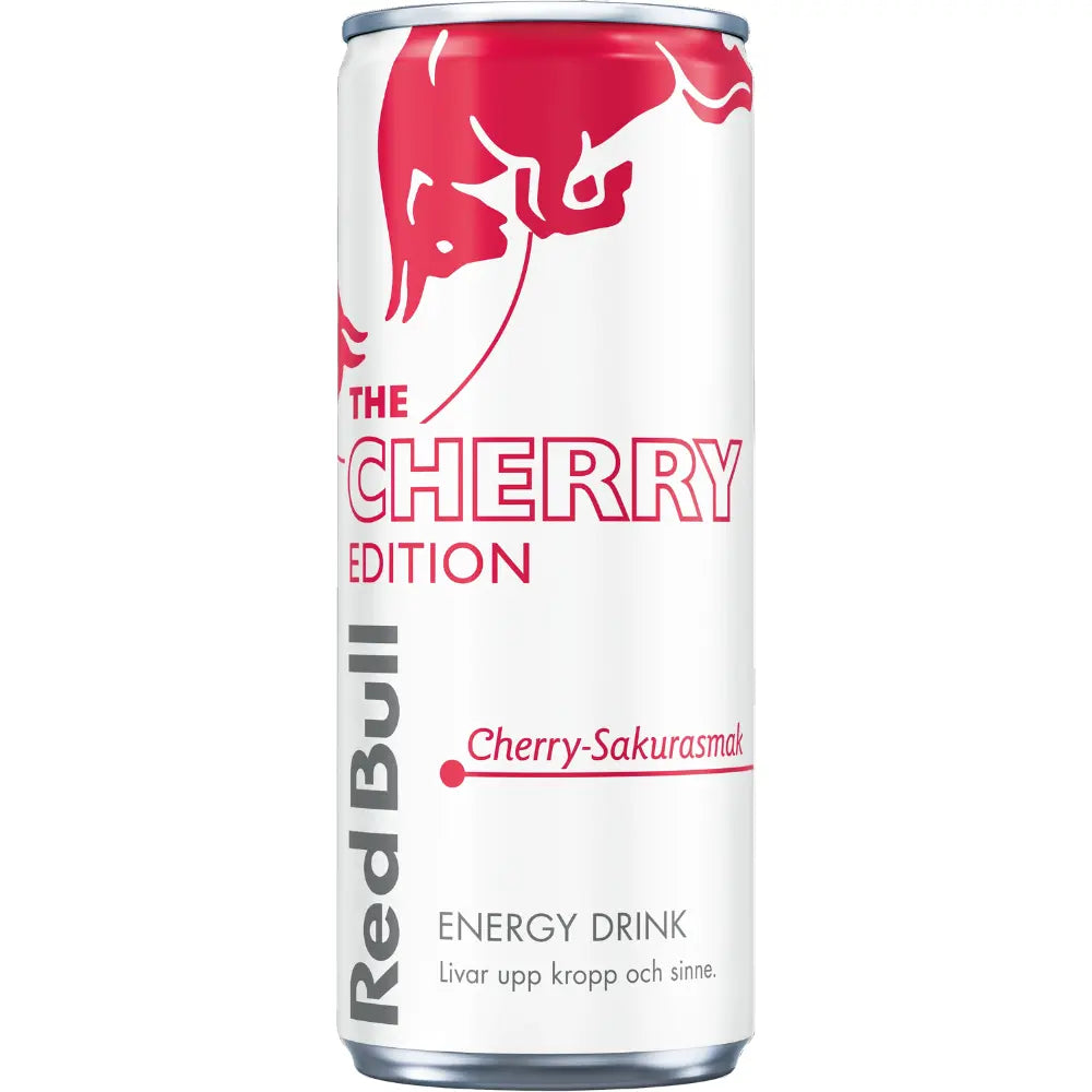 Red Bull Energy Drink The Cherry Edition Sakura saveur cerise