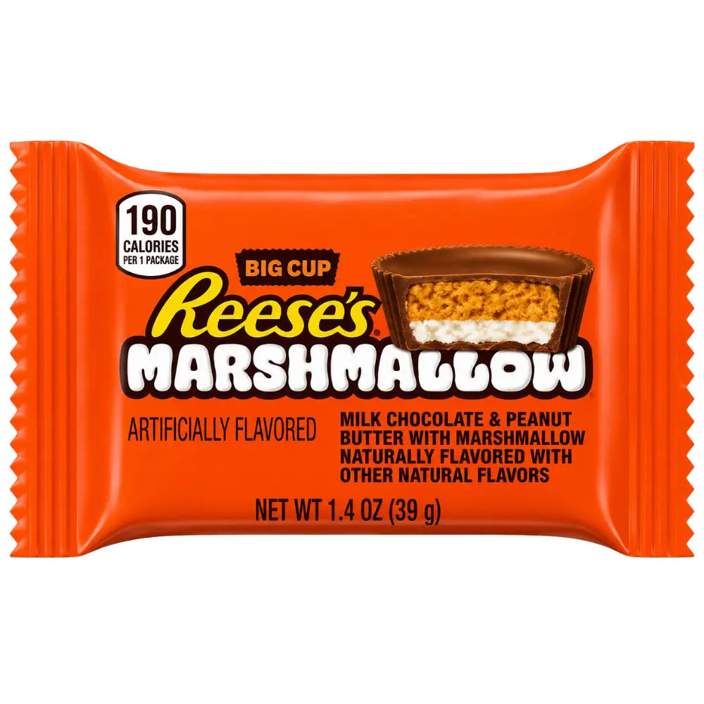 Reese's Marshmallow Big Cup chocolat au beurre de cacahuète et marshmallow