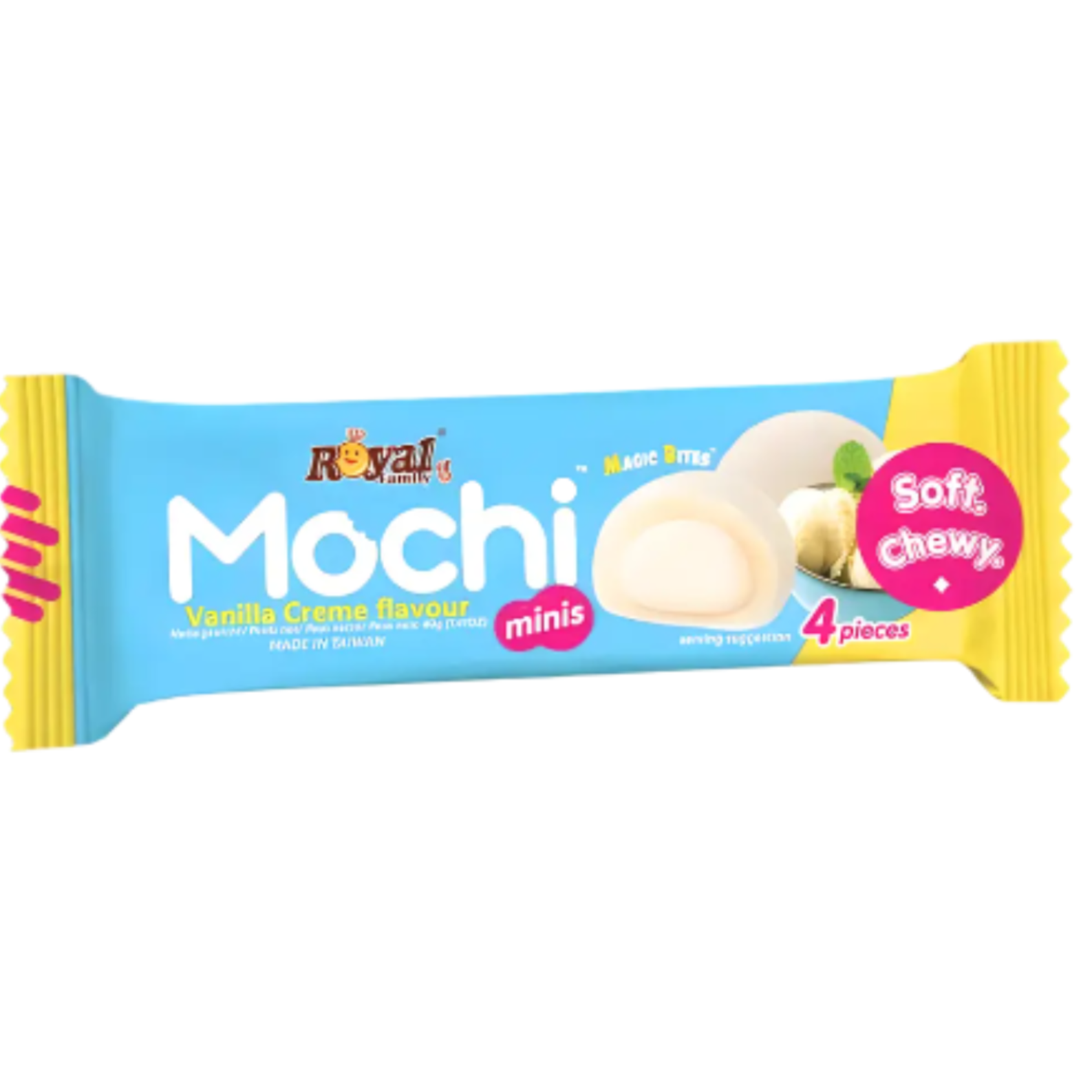 Royal Family Mochi Mini Vanilla Cream - My American Shop