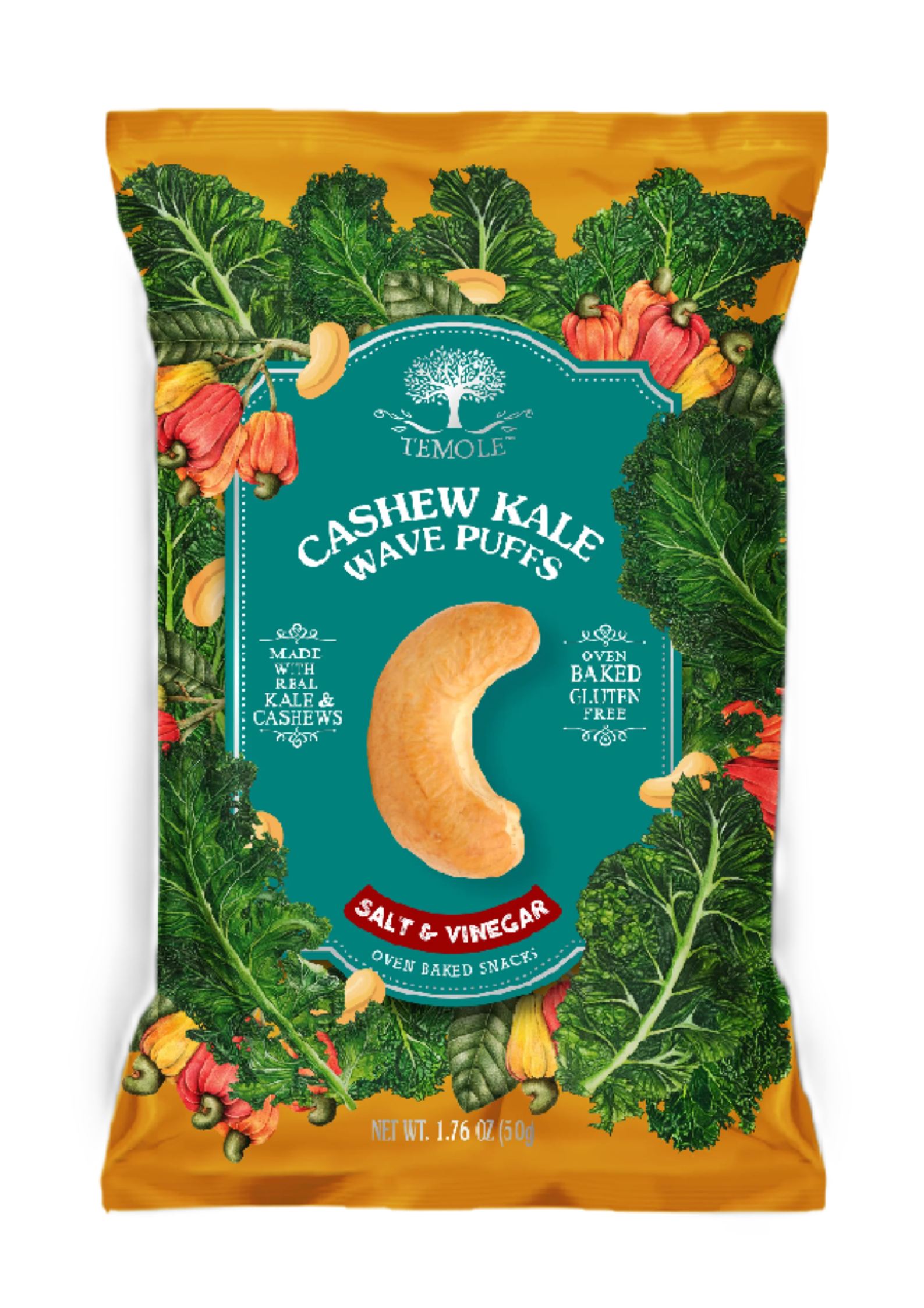 Temole Cashew Kale Wave Puffs Sale e Aceto
