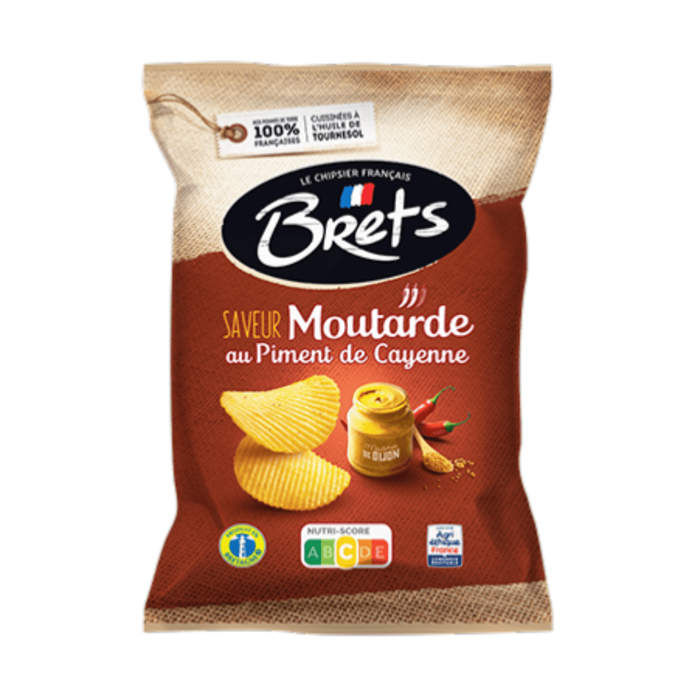 Brets Flavour Cayenne Pepper Mustard - My American Shop