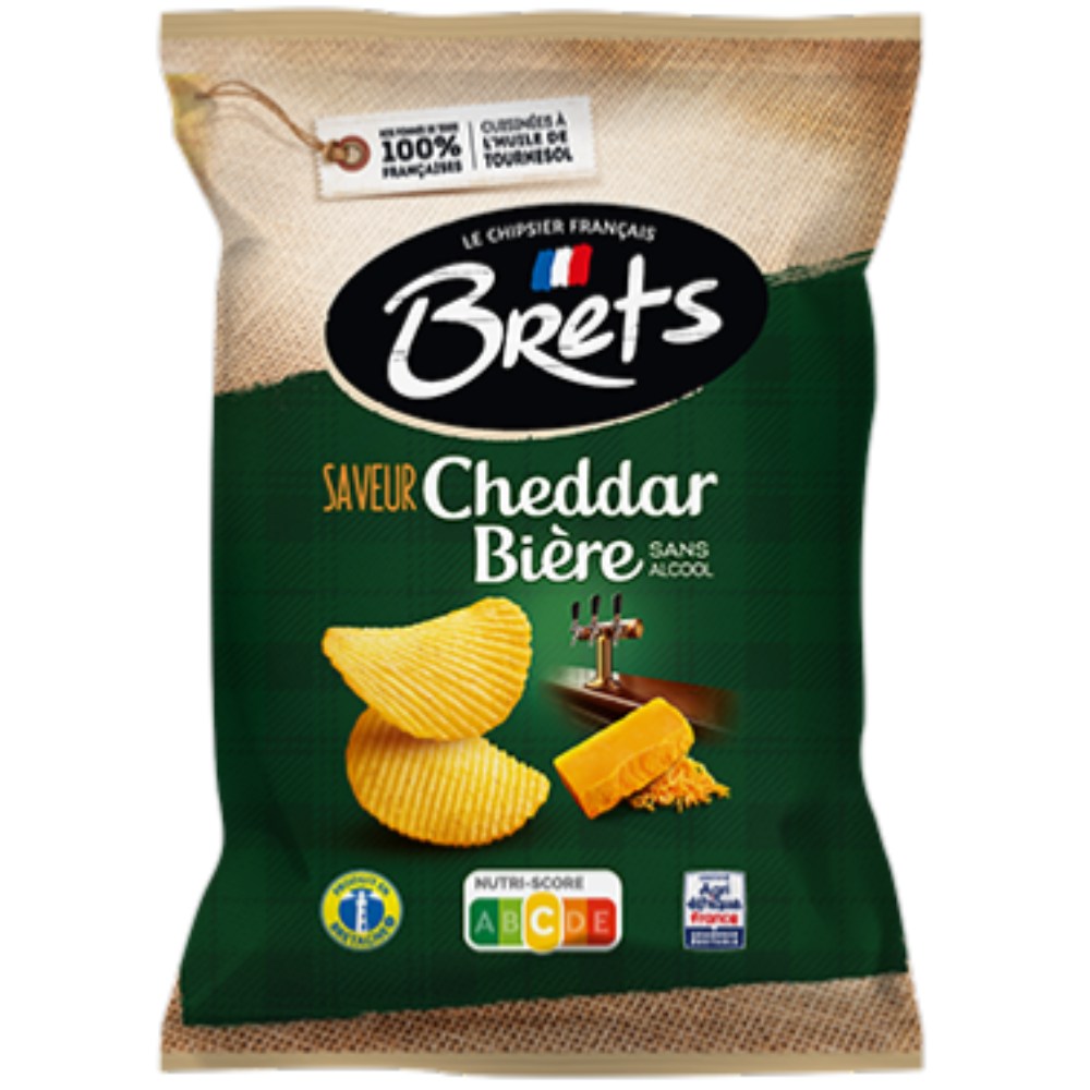 Brets Flavour Cheddar & Beer - My American Shop