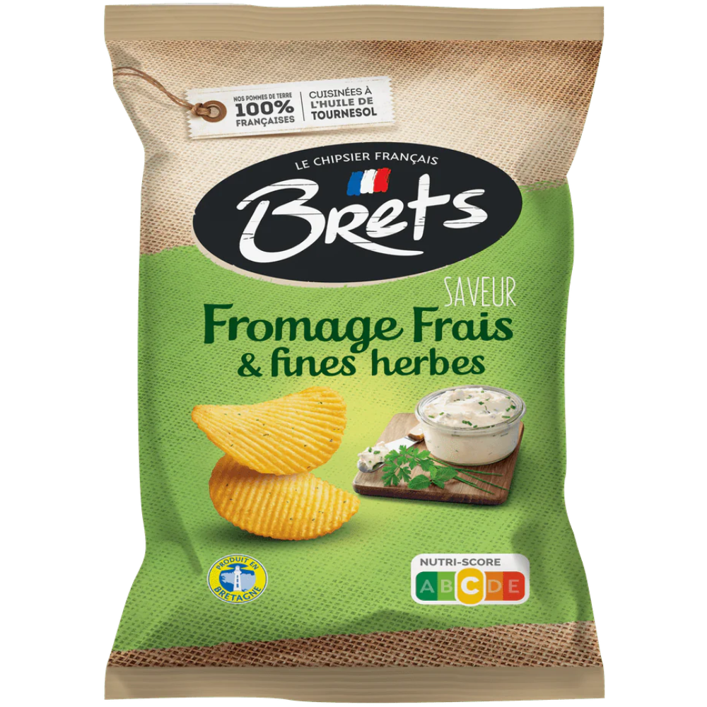 Brets Flavour Fresh Cheese And Herbs - My American Shop