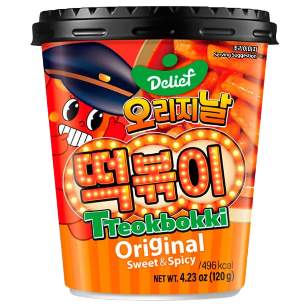 Delief Tteobokki Cup Original Sweet & Spicy - My American Shop