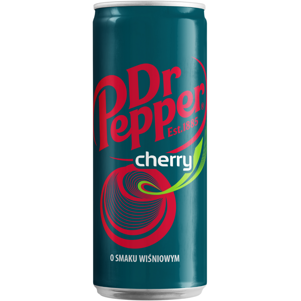 Dr Pepper Slim Can Cherry - My American Shop