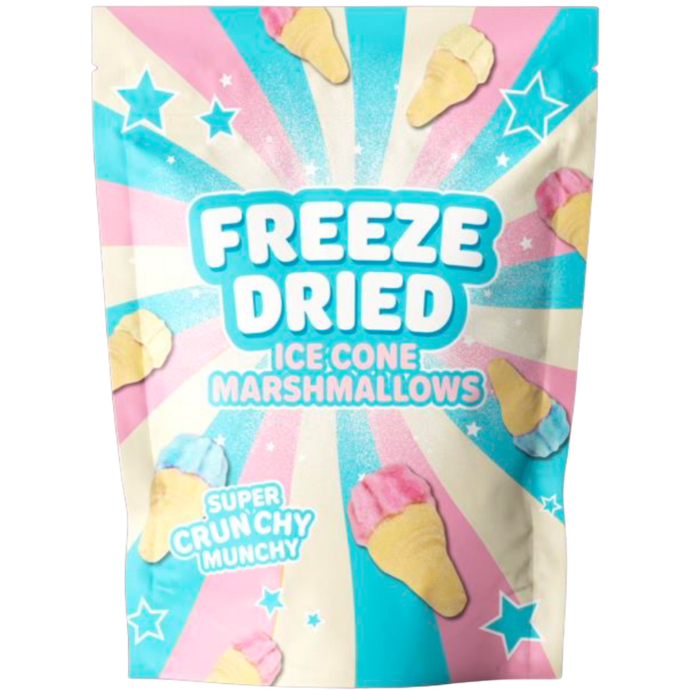 Freeze Dried Marshmallow Ice Cones