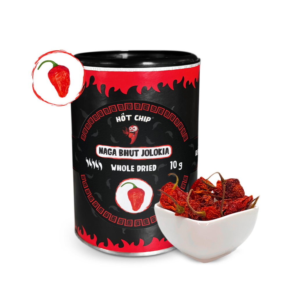 Hot Chip Carolina Reaper Dried Pepper Pods