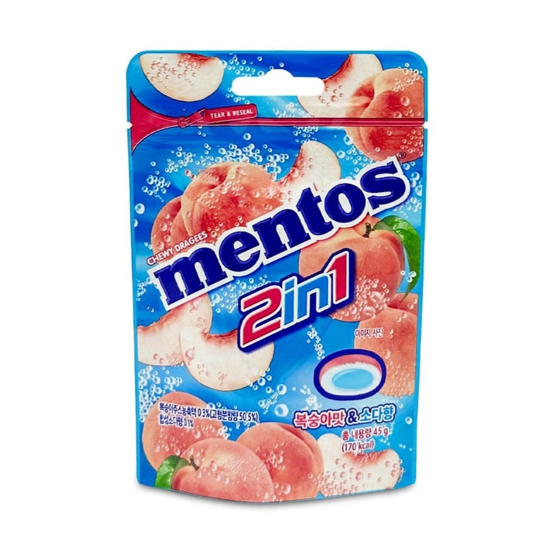 Mentos Duo Peach & Soda - My American Shop