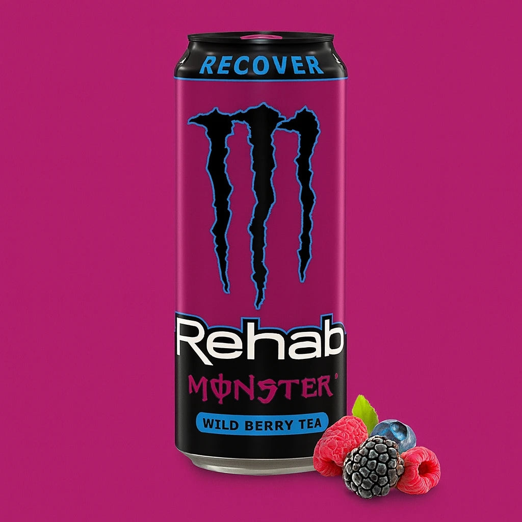 Monster Rehab Wild Berry - My American Shop