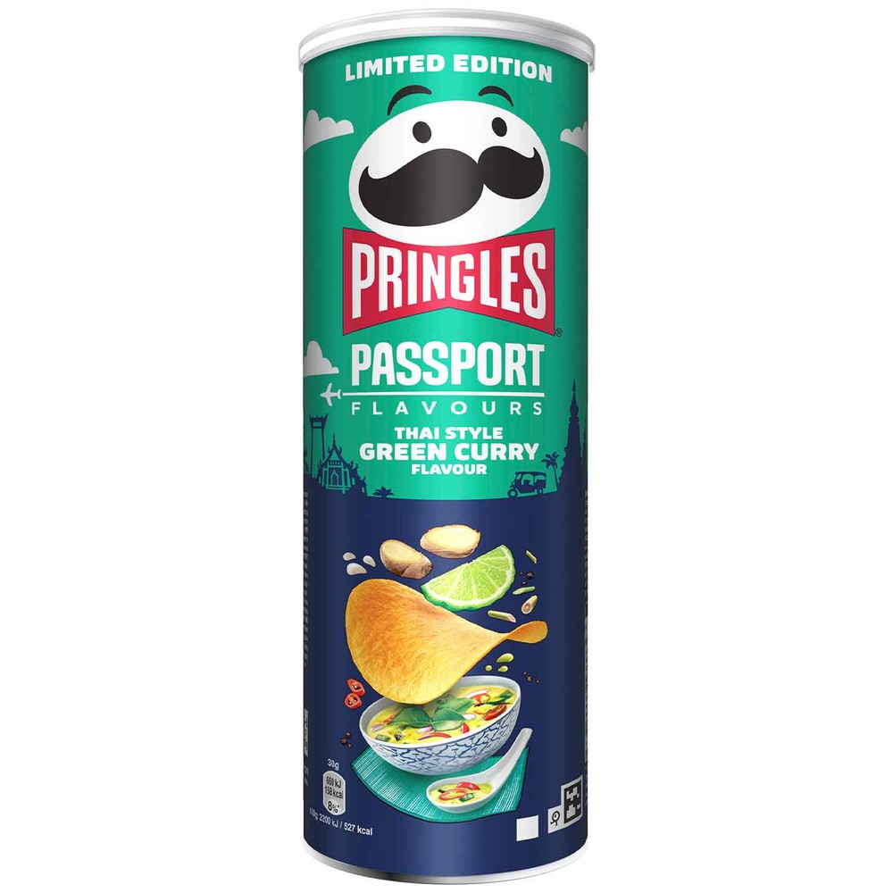 Pringles Chips Passport Thai Green Curry - My American Shop