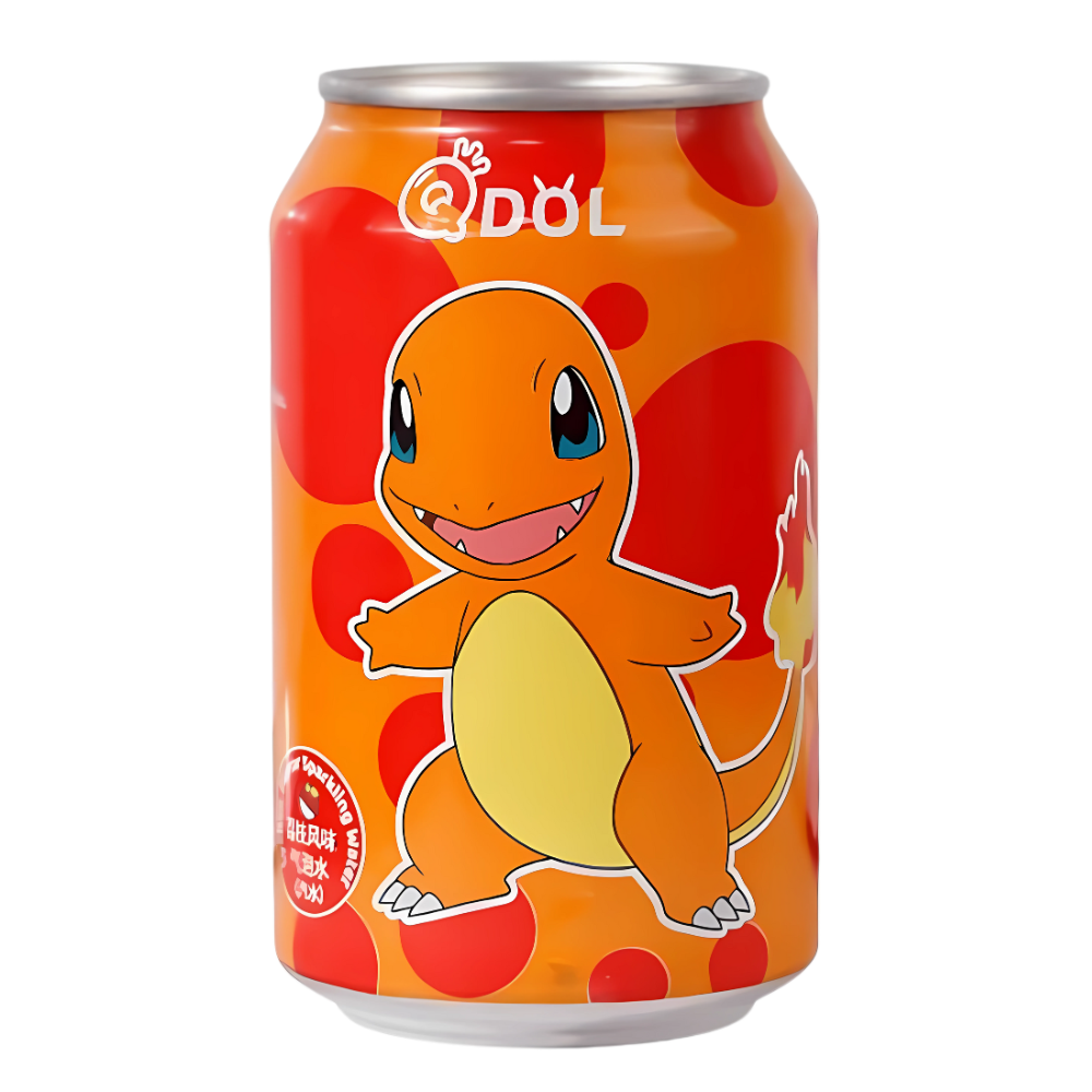 QDOL Pokemon Fennekin Lychee Flavoured Sparkling Water - My American Shop