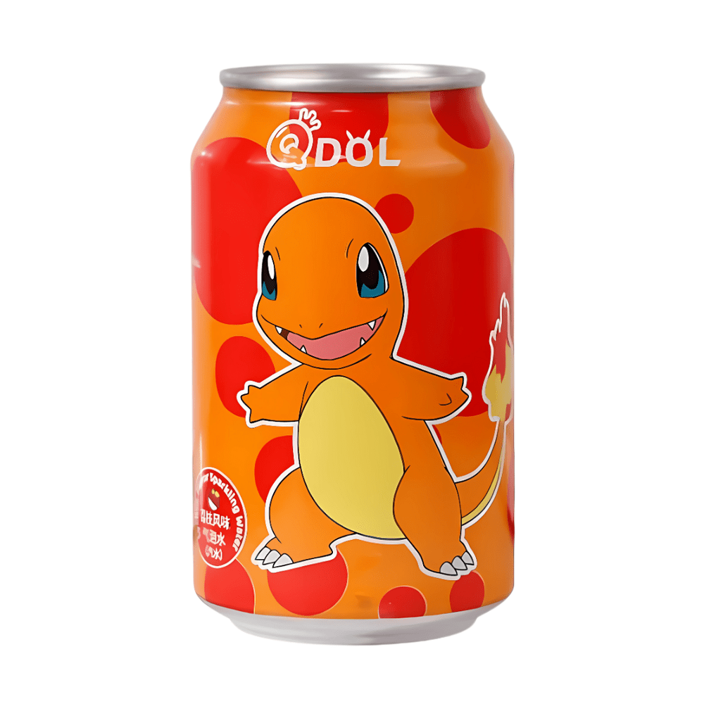 QDOL Pokemon Fennekin Lychee Flavoured Sparkling Water - My American Shop