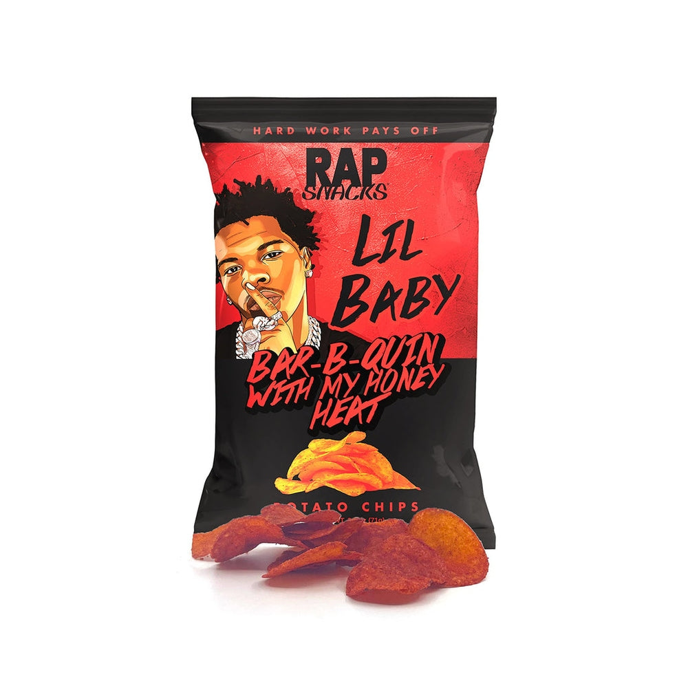 Rap Snacks Chips Lil Baby BBQ & Honey - My American Shop