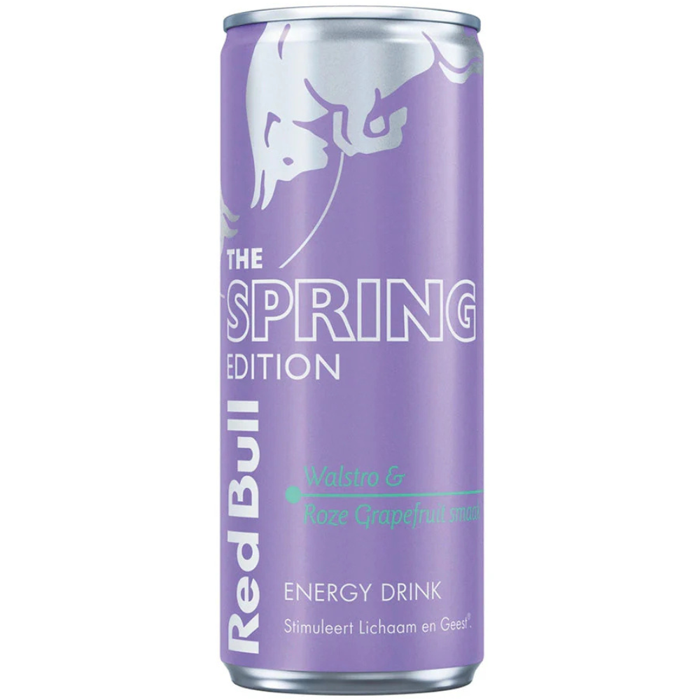 Red Bull Energy Drink Spring Edition Woodruff & Pink Grapefruit - My American Shop