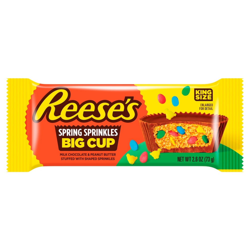 Reese's Easter Sprinkle Big Cup - My American Shop
