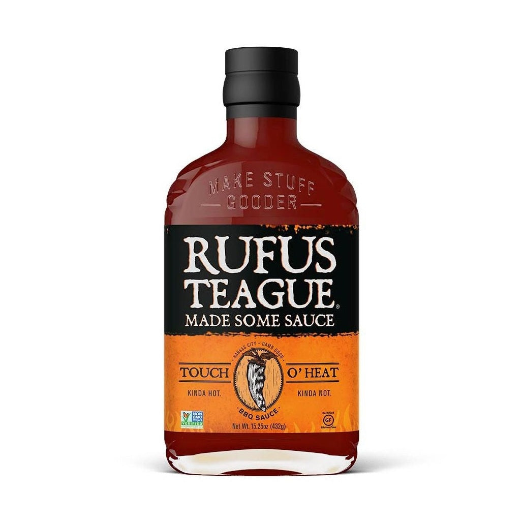 Rufus Teague BBQ Sauce Touch O'Heat - My American Shop