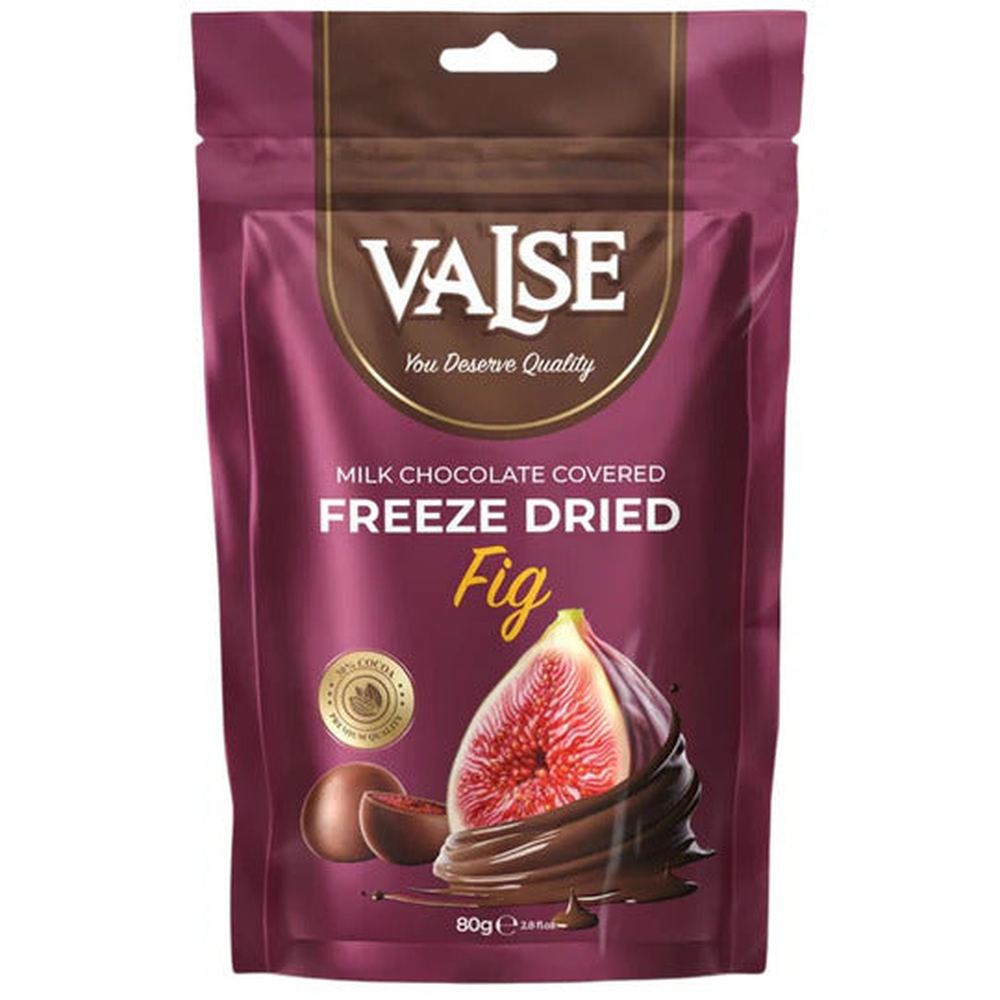 Valse Freeze Dried Fig & Milk Chocolate - My American Shop