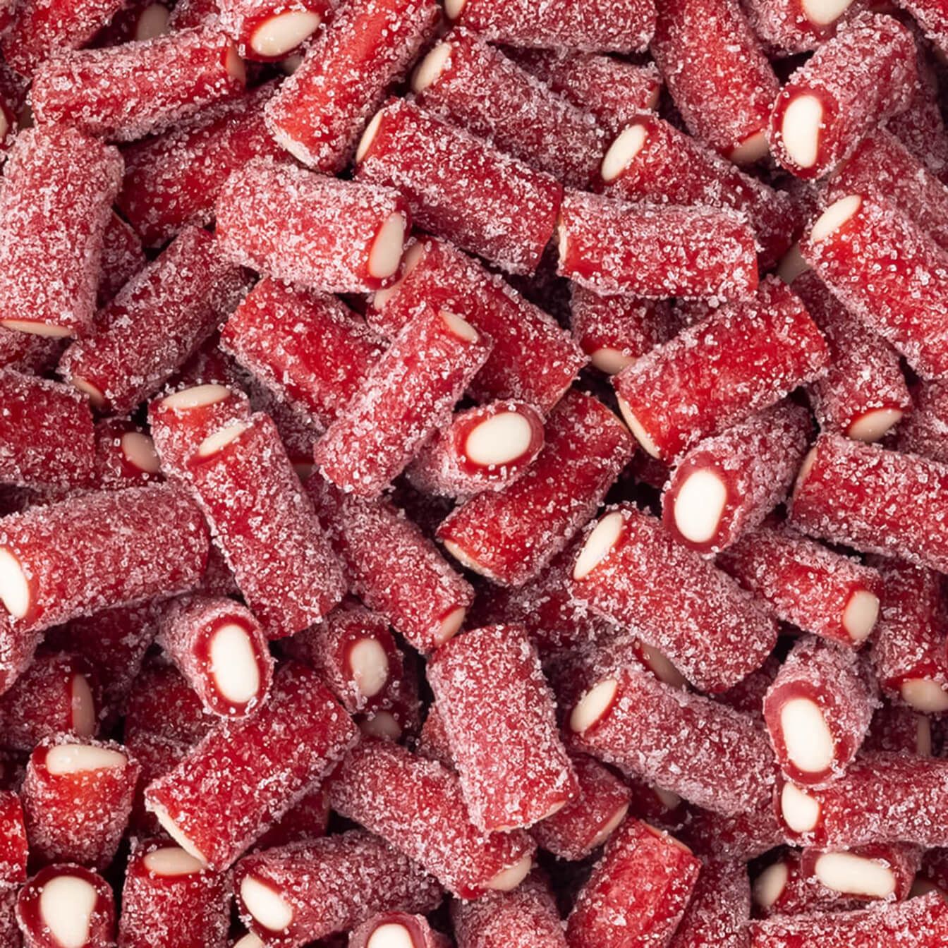 Vidal Sour Mini Pencils Strawberry - My American Shop