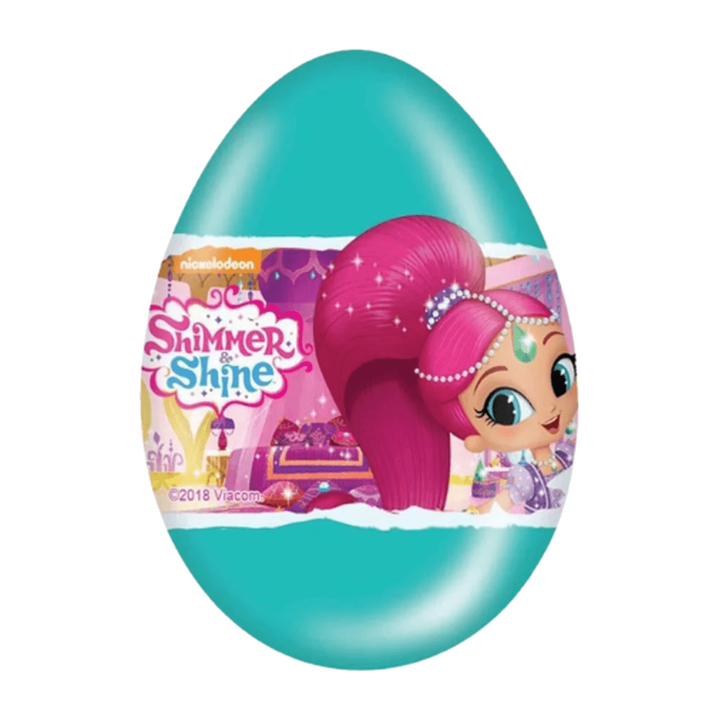 Zaini Shimmer & Shine Surprise Chocolate Egg - My American Shop