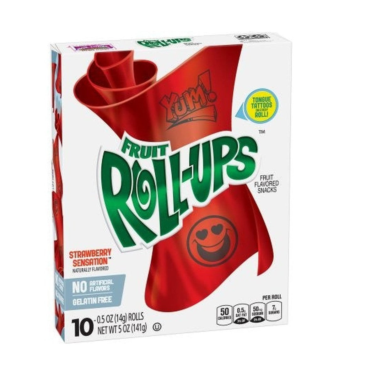 Un paquet blanc sur fond blanc avec un bonbon rouge enroulé sur lui-même