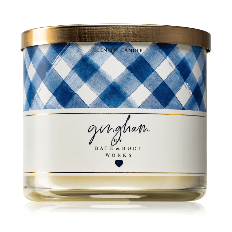 Candle Bath & Body Works Gingham