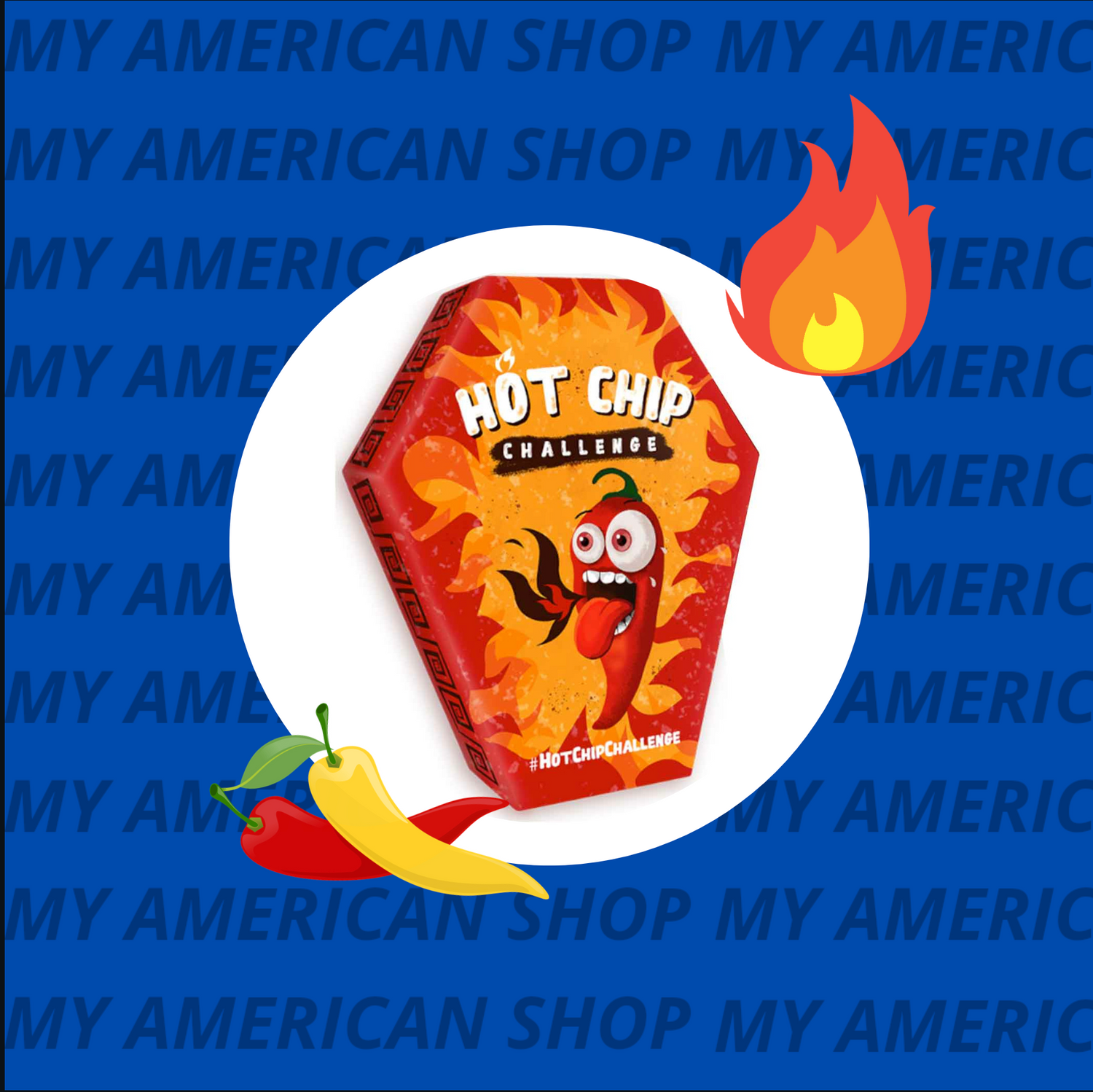 Hot Chip Challenge : le défi épicé endiablé🔥 My American Shop