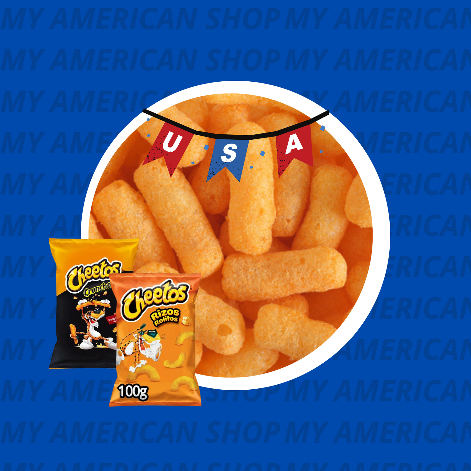 Il marchio di patatine più famoso d'America: Cheetos 🧀