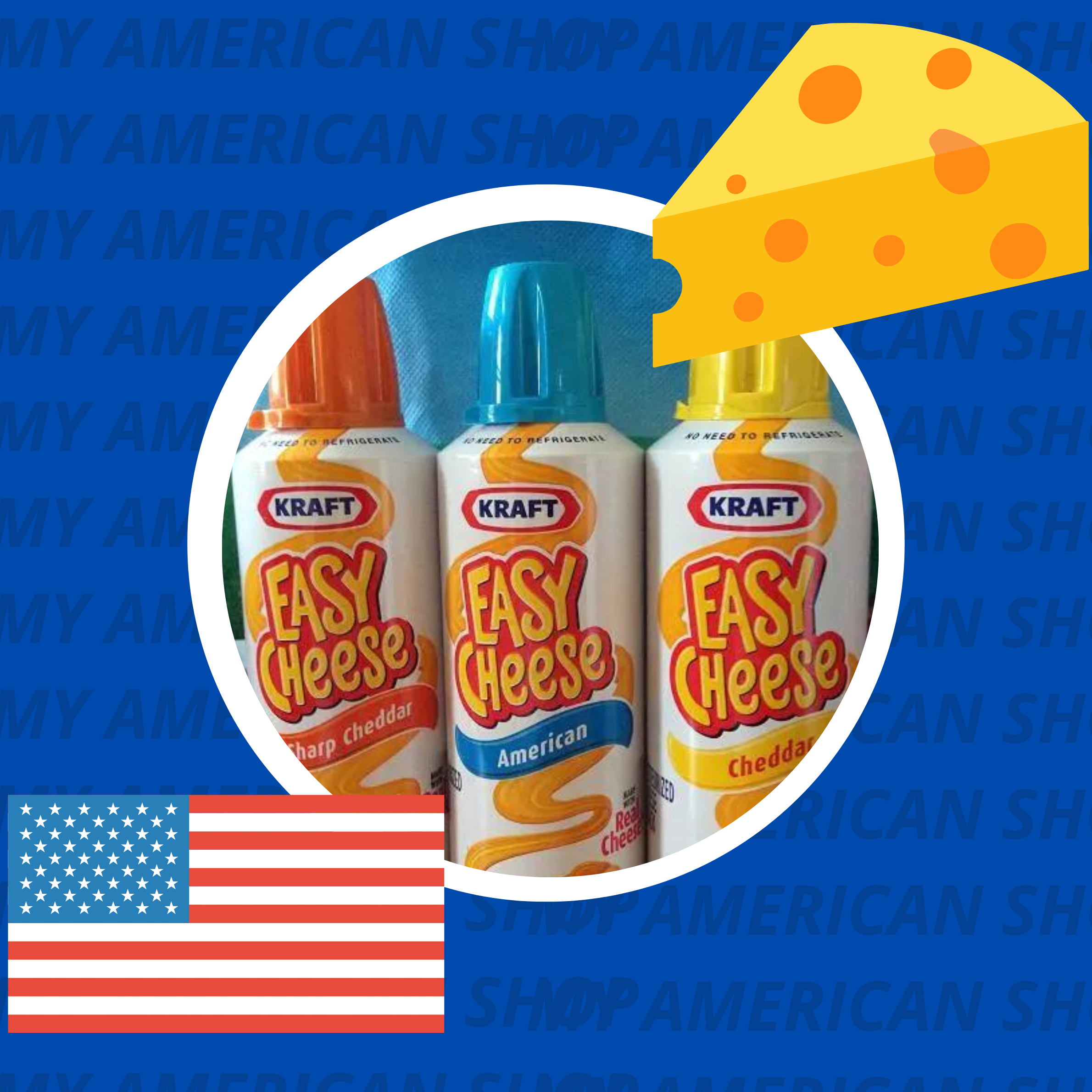 Découvrez les délicieux produits fromagers de My American Shop !