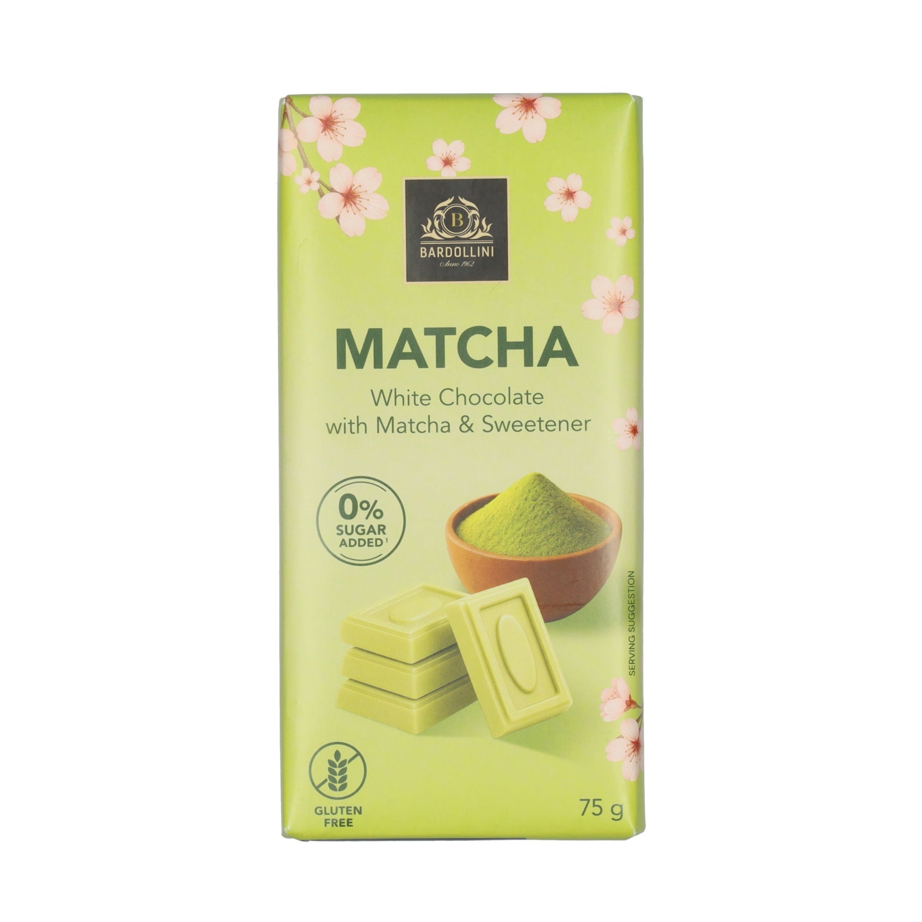 Bardollini Barretta di Cioccolato Bianco Matcha