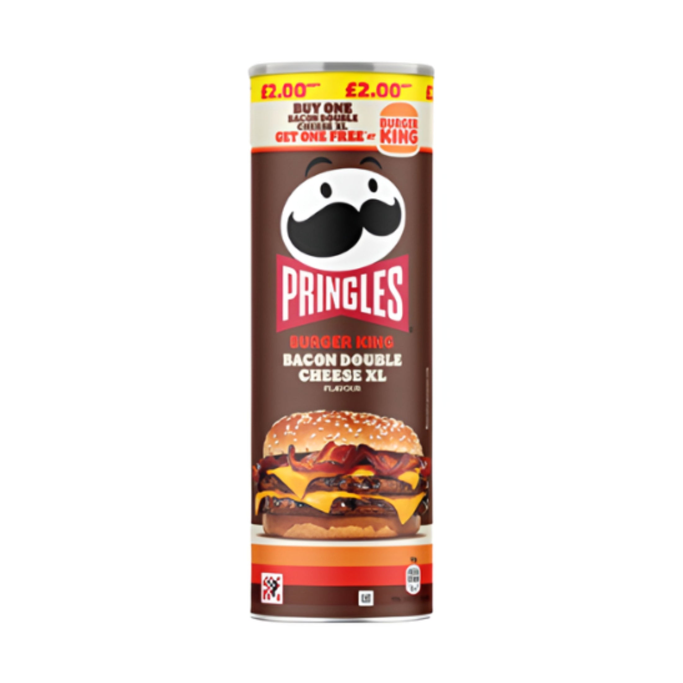 Pringles Burger King Bacon Double Cheese XL