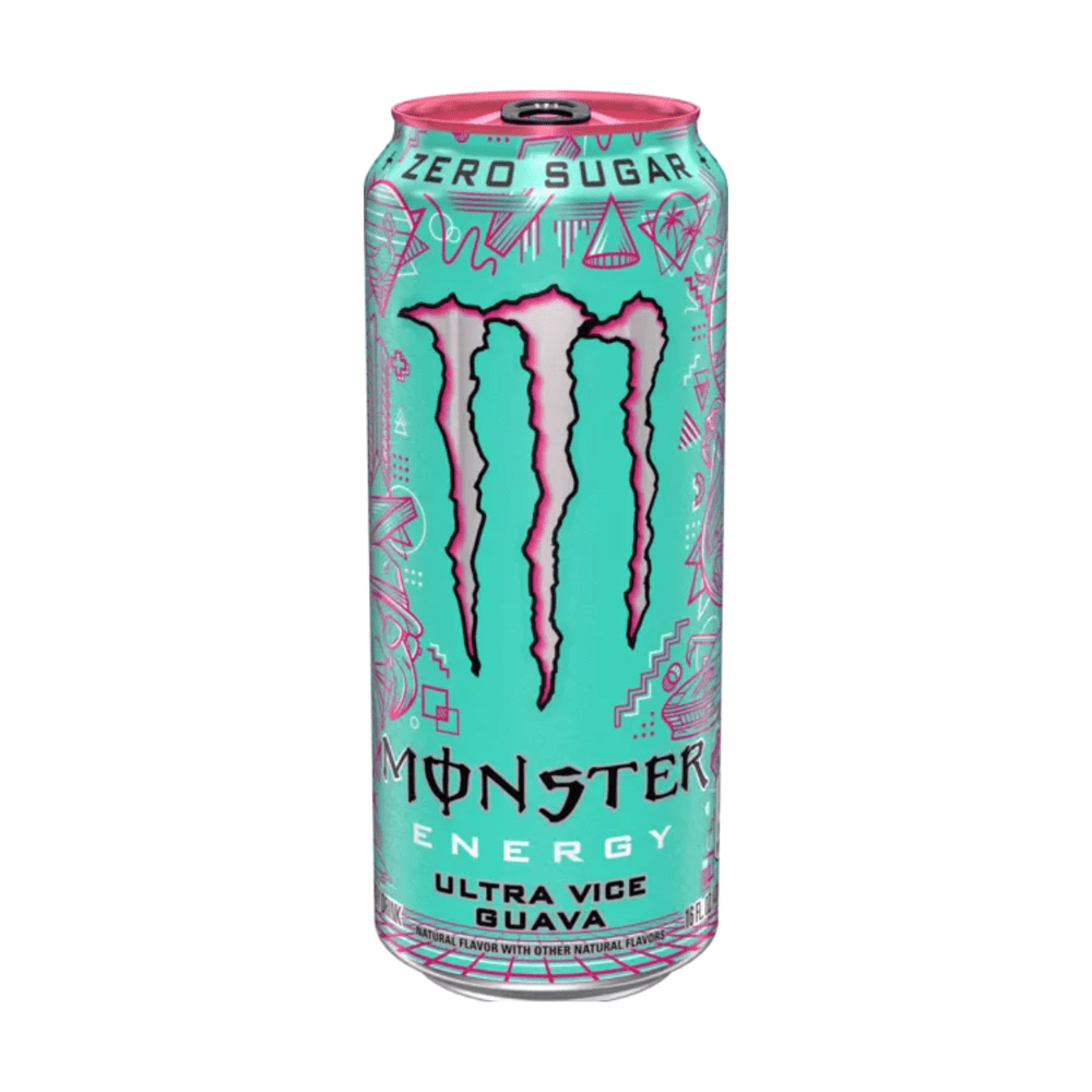 Monster Energy Ultra Vice Guava Canada 473ml :  boisson énergisante goyave zéro sucre