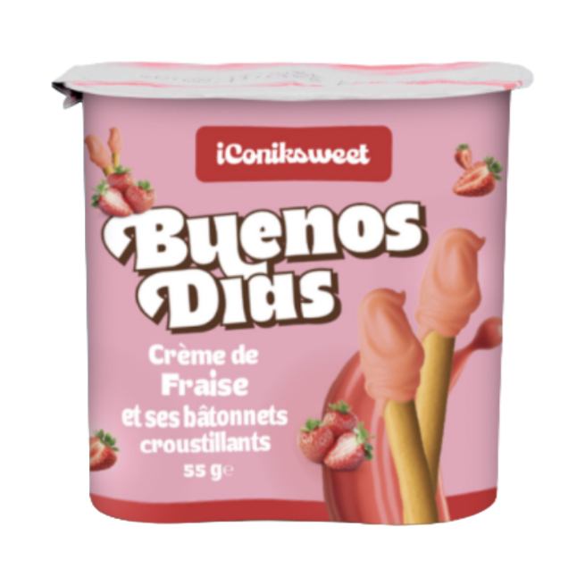 Buenos Dias Bastoncini alla Crema di Fragola