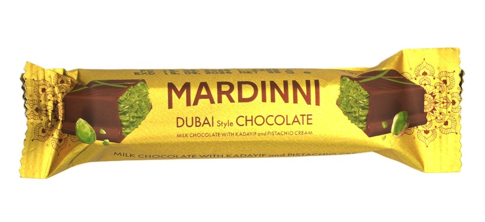 Cioccolato Mardinni Dubai con Kunafa e Crema di Pistacchio Piccolo