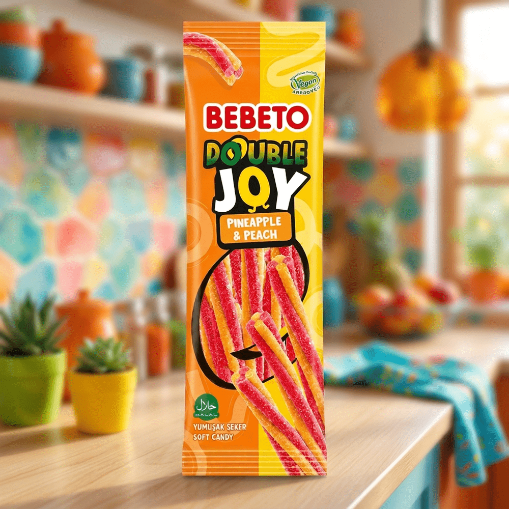 Bebeto Double Joy Ananas e Pesca