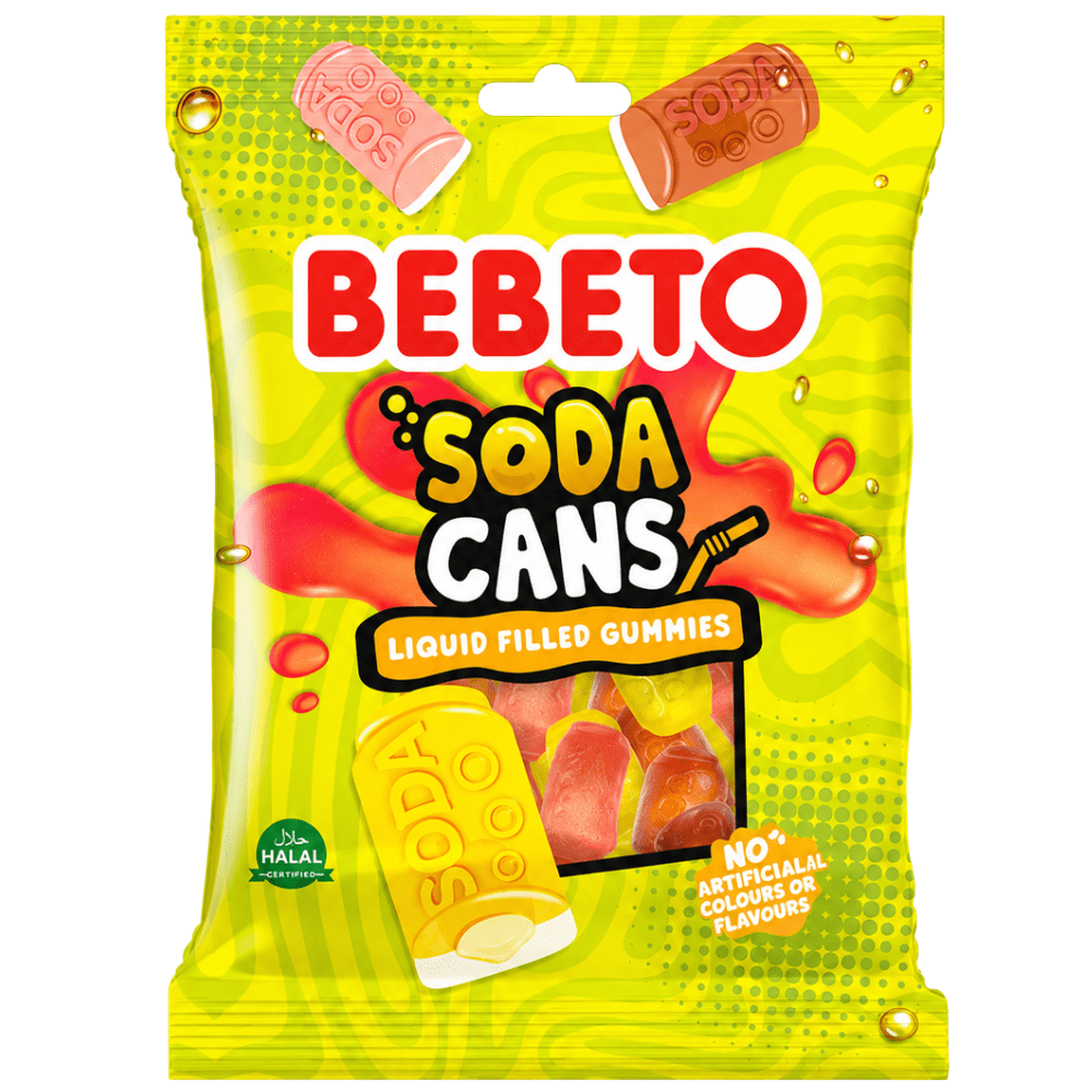 Lattine di soda Bebeto Jelly