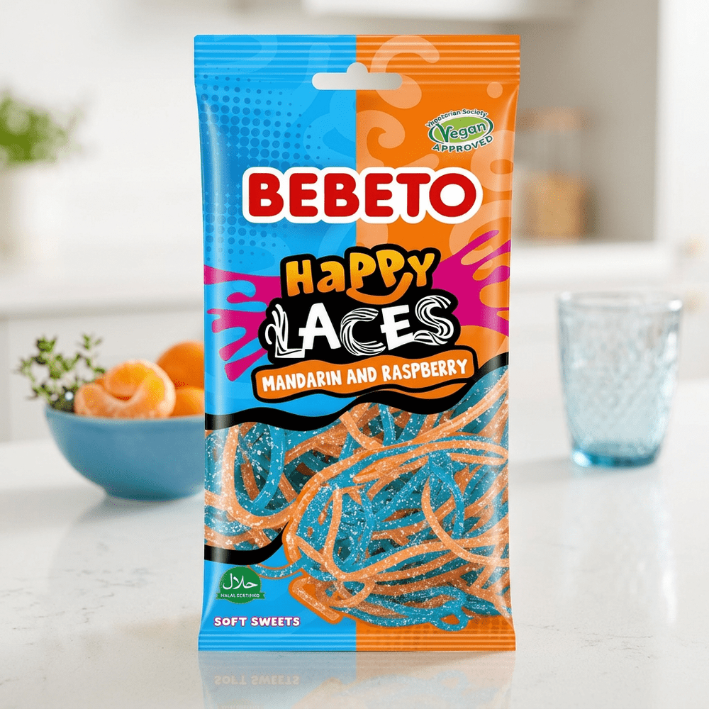 Bebeto Happy Laces Mandarino e Lampone