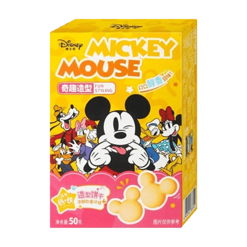 Binqi & Disney Biscotti a Forma di Topolino Gusto Latte