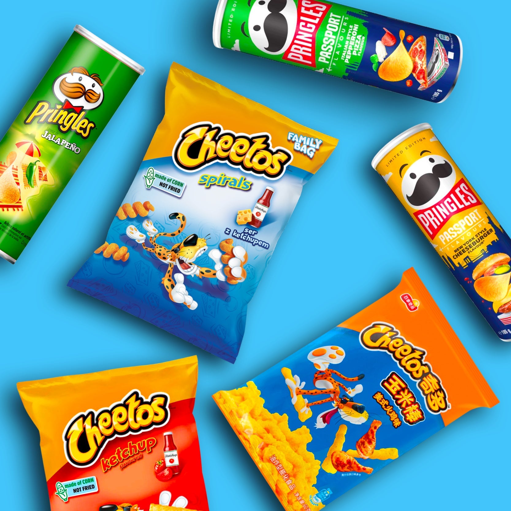 PACK CHIPS US  Acquista da My American Shop