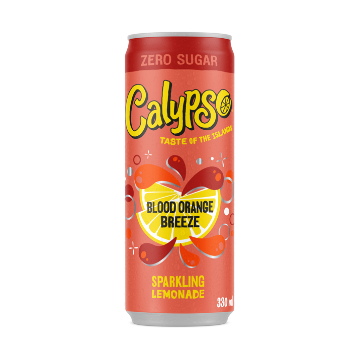 Calypso Limonata Frizzante Arancia Rossa Brezza Zero Zuccheri