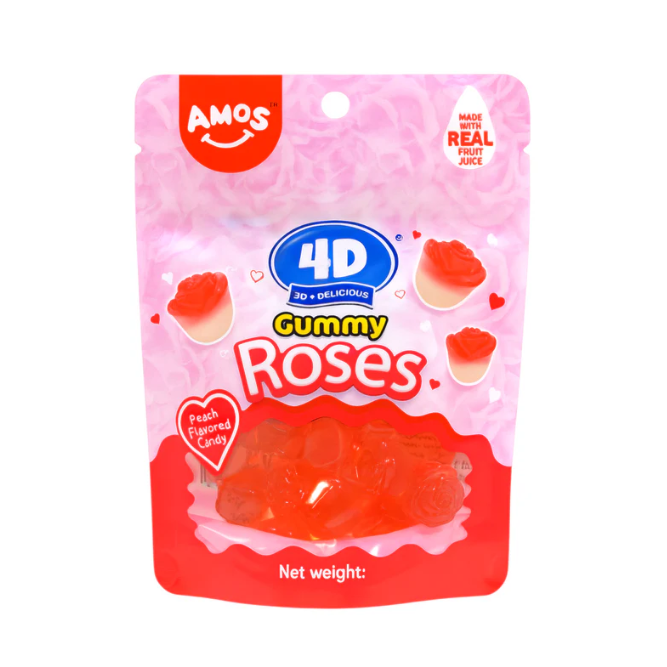 Amos 4D Rose Gommose