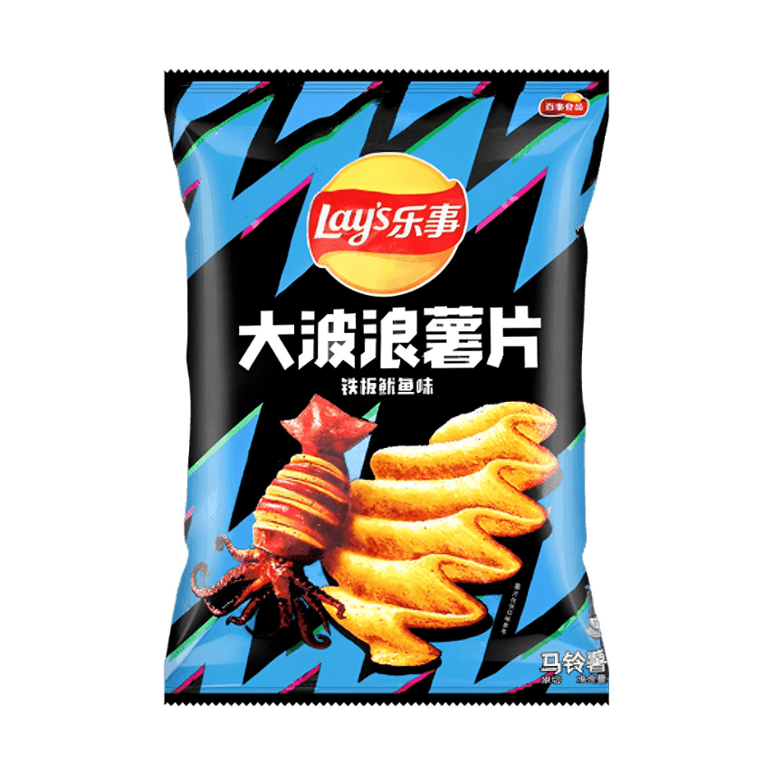 Lay's Ondulati Profondi Calamaro