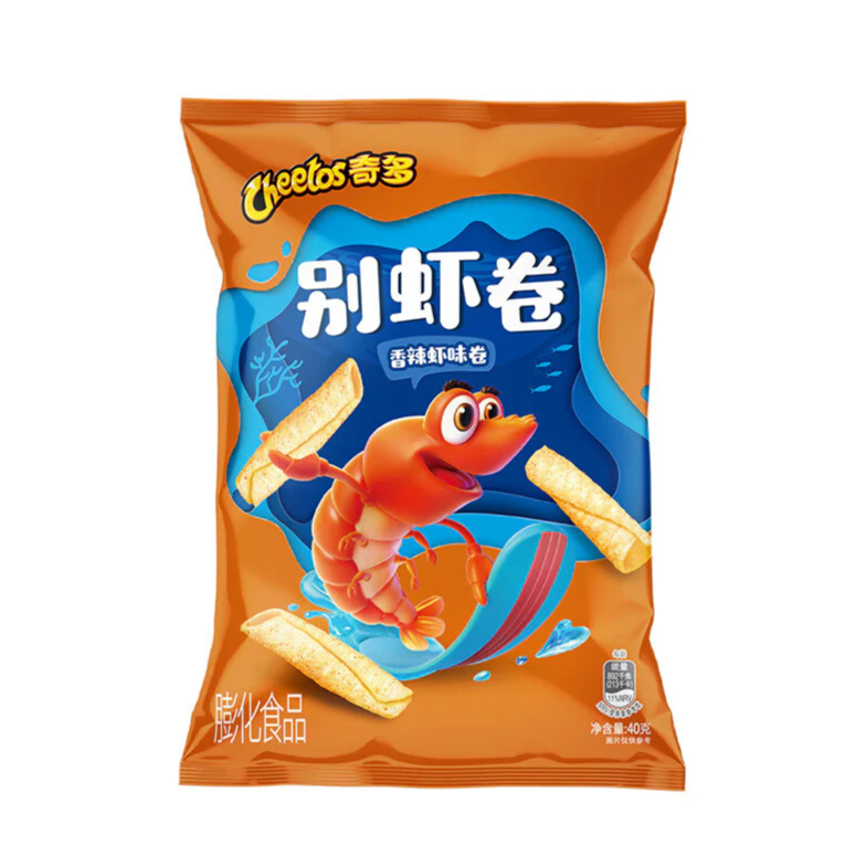 Cheetos Rotoli Piccanti al Gusto Gamberetto