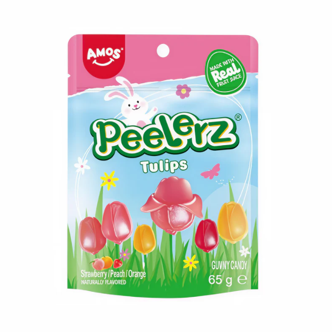 Candy Amos Peelerz Tulipani Gommose Pasqua